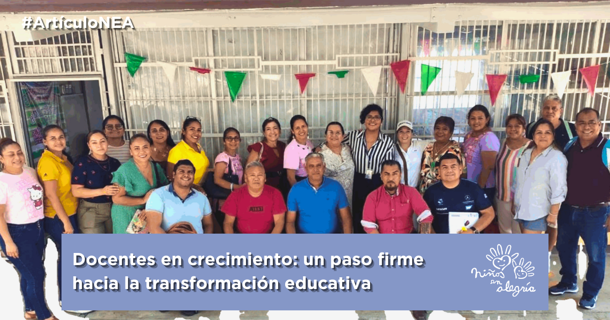 Docentes en crecimiento: Niños en Alegría