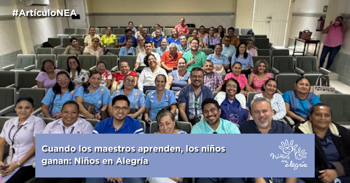 “Cuando los maestros aprenden, los niños ganan”